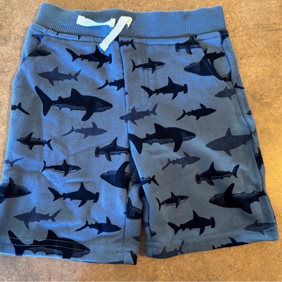 Kids Headquarters - 3T Boy Navy, Orange and White Shark Set - Picture 6 of 7